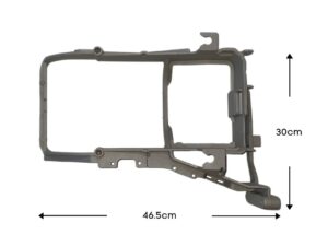 CF65, CF75, CF85, DAF, DF92, European Makes- HeadLamp Holder- RH Right Hand (Drivers Side) – CF65/CF75/CF85 (00-13), DF92-206-1, 1372802
