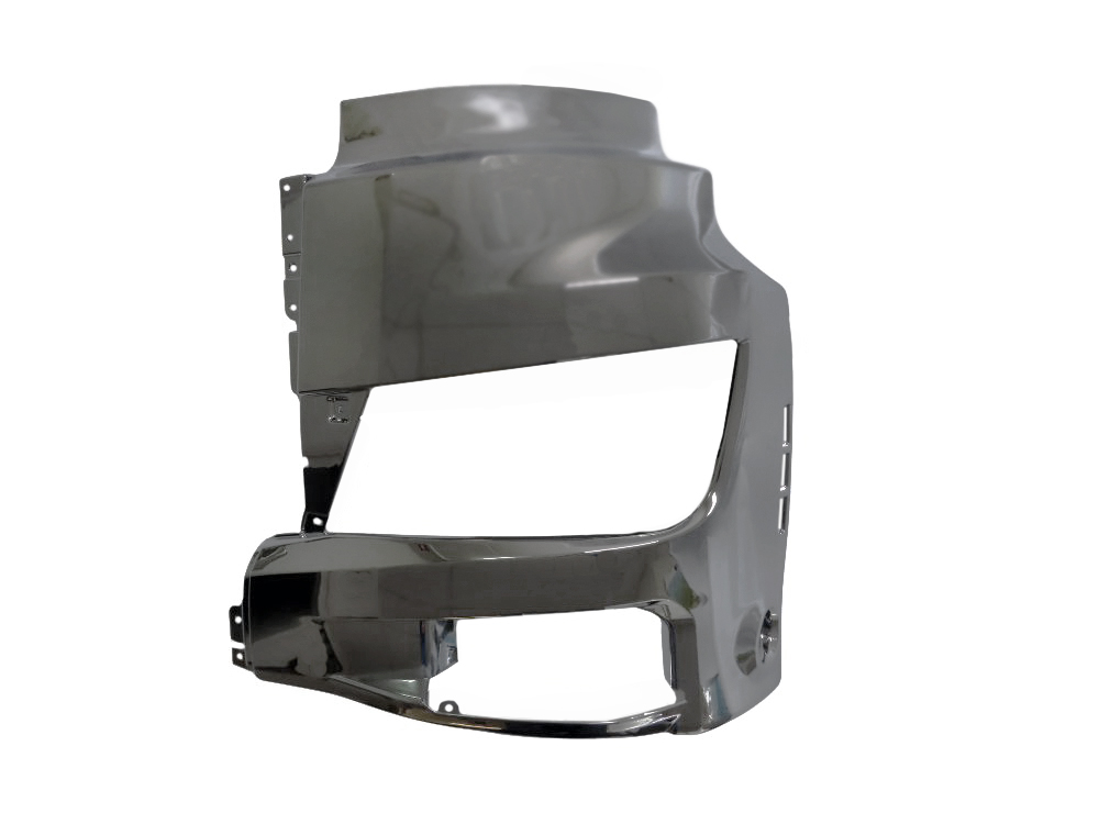 700 SERIES, FH, FR, FS, FY, HI701, HINO, Japanese Makes, SH, SS- Front Bumper Bar End- LH Left Hand (Passengers Side) – High Cab – Chrome – FH/SH/FR/FS/SS/FY (18-On), HI701-000-AC2