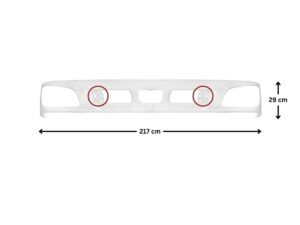 Hino Ranger Pro Front Bumper Bar - 1 Stud - Wide Cab - GD/FG/FL/FM/FT/GH/GT 4X4 (2011-2017)