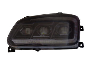 FC, FD, FE, FF, FL, FM, GD, GH, HI93, HINO, Japanese Makes, RANGER PRO- HeadLamp- LH Left Hand (Passengers Side)– LED – Black – With Daytime Running Lamp – Ranger Pro (03-17), HI93-202-H2