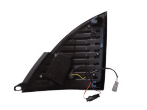 This Flasher Lamp suits right hand side of the cab. This is brand new Black LED editition with 2 functions: Flashing & Strobing Hino Ranger Pro (2003-2017).
