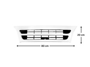 Isuzu N Series Grille - White - Narrow Cab - NKR/(1994-1999)