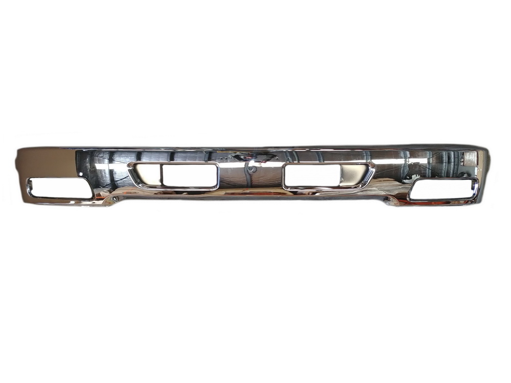 F SERIES, FRR, FSR, FVM, FVR, IS96, ISUZU, Japanese Makes- Front Bumper Bar – Chrome – Suit Amber & Clear Flasher – F Series (05-07), IS96-000-BC