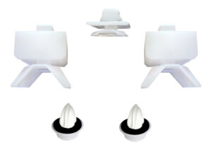 F SERIES, FTR, FTS 4X4, FVD, FVL, FVM, FVR, FVY, FVZ, FXY, FXZ, IS98, ISUZU, Japanese Makes- Corner Panel Clip Set – 2 Clips per Kit – FT/FV/FX/FTS 4X4 – F Series (08-On), IS98-016K-0, 8980213001