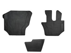 Rubber Floor Mats R/H L/H & Centre - 3 Piece Set - F Series (08-On)