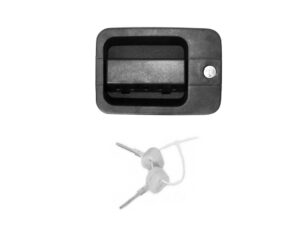 European Makes, EUROTECH, EUROTECH 240, IV93, IVECO- Door Handle- LH Left Hand (Passengers Side)– Outer – With Barrel & 2 Keys – Eurotech 240 (92-04), IV93-040H-2, 500335296