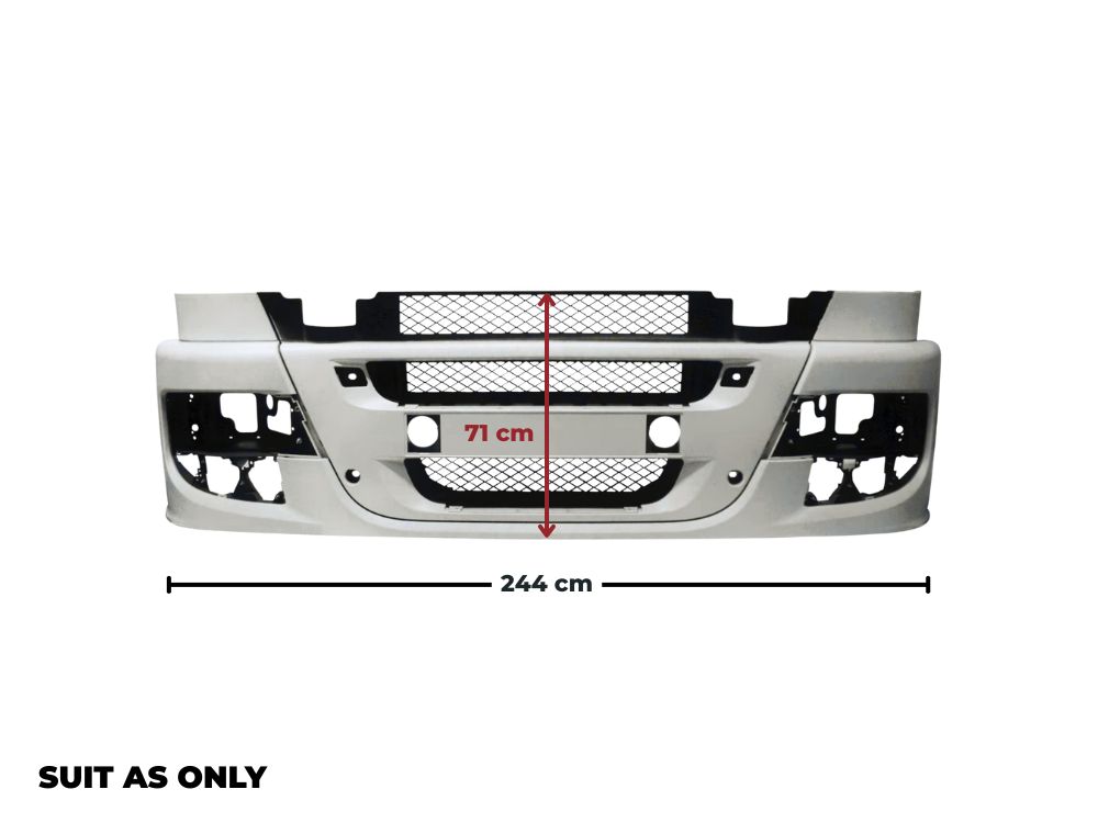 Front Bumper Bar - With White Upper Corners - Stralis (08-13) - Image 2