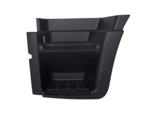 European Makes, IV98, IVECO, STRALIS, STRALIS AD, STRALIS AS, STRALIS AT- Step Panel- LH Left Hand (Passengers Side)– Twin Step – Lower – Black – Stralis AT/AD/AS (07-13), IV98-030L-2, 500375430 / 504103303