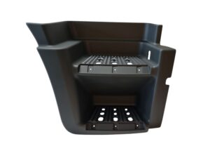 European Makes, IV98, IVECO, STRALIS, STRALIS AD, STRALIS AS, STRALIS AT- Step Panel- RH Right Hand (Drivers Side)– Twin Step – Lower – Dark Grey – Stralis AT/AD/AS (07-13), IV98-030L-A1, 2997199