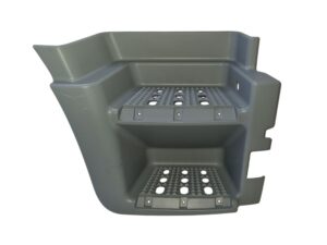 European Makes, IV98, IVECO, STRALIS, STRALIS AD, STRALIS AS, STRALIS AT- Step Panel- RH Right Hand (Drivers Side)– Twin Step – Lower – Light Grey – Stralis AT/AD/AS (07-13), IV98-030L-B1, 504215973