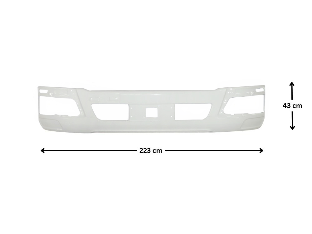 Mitsubishi/Fuso Fighter Front Bumper Bar - With Radar Hole - Wide Cab - FM/FN (2019-On) - Image 2