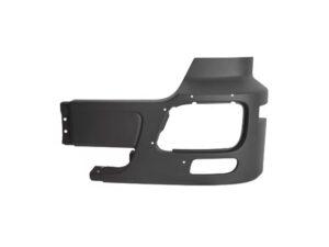 Mercedes Actros Front Bumper Bar End L/H - With Fog Lamp Holes - MP2 (2003-2008)