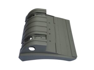 ACTROS, European Makes, MD98, MERCEDES, MP3- Mud Guard- LH Left Hand (Passengers Side) – Rear – Without Inner Grille – Actros MP3 (08-16), MD98-064-A2, 9305200020