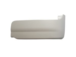 European Makes, MAN, MN91, TGA- Front Bumper Bar End - LH Left Hand (Passengers Side) – High Bar – White – Wide Cab – TGA XL/XXL (00-09), MN91-000-A2, 81416100227