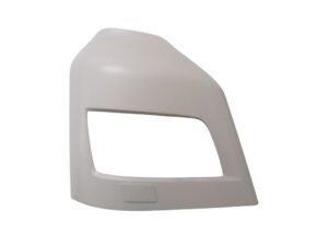 European Makes, MAN, MN99, TGX- HeadLamp Cover- RH Right Hand (Drivers Side) – With Washer Hole – White – TGX Euro 6 (14-On), MN99-093-A1, 81416106752