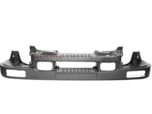 European Makes, MIDLUM, MIDLUM 1ST Gen, MIDLUM 2ND Gen, RENAULT, RN93- Front Bumper Bar – With Fog Lamp Holes – Grey – Midlum 1st/2nd Gen (01-13), RN93-000-0, 5010544308