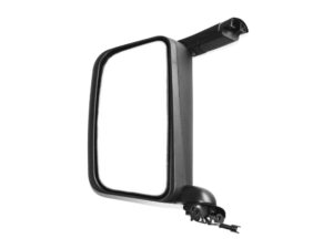 European Makes, P Series, R Series, SCANIA, SN93- Mirror Assembly - LH Left Hand (Passengers Side) – Electric – Without Spotter – Short Arm – P/R Series (97-04), SN93-940A-2