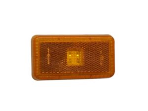 European Makes, G Series, R Series, SCANIA, SN94- Guard Flasher- RH Right Hand (Drivers Side)=LH Left Hand (Passengers Side) – LED – Flat Lens – Wire Type, SN94-240-0A