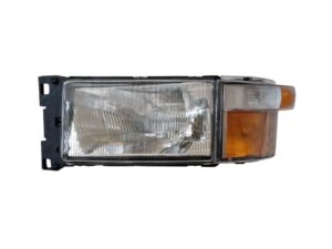 European Makes, G Series, P Series, R Series, SCANIA, SN96- HeadLamp LH Left Hand (Passengers Side) – Rectangle – With Flasher – P Series (12-17) G/R Series (10-17), SN96-200-A2, 1732509 / 1446587 / 1431257 / 1EG007150091+1385410 / 1349783
