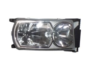 European Makes, G Series, P Series, R Series, SCANIA, SN96- HeadLamp - RH Right Hand (Drivers Side)– With Curved Edge – Manual Adjust – P Series (12-17) G/R Series (10-17), SN96-200-B1, 1949897 / 2241845 / 2416143 / 2416147
