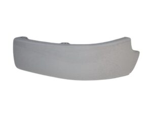 Volvo Version 2 Front Bumper Bar End R/H - Light Grey - Smooth Plastic - FH (2002-2007)