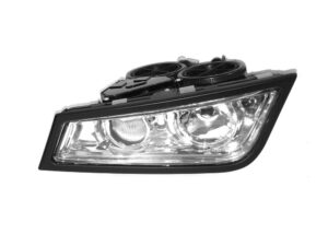 Volvo Version 3 Fog Lamp L/H - Twin Globe - Black Rim - FH/FM (2008-2013)