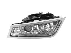 European Makes, FH, FM, VOLVO, VV94- Fog Lamp- LH Left Hand (Passengers Side) – Twin Globe – Silver Rim – FH/FM (08-13), VV94-219-B2, 21297918 / 21123540