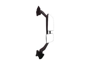 Volvo Version 4 Mirror Assembly R/H - Silver - Flat - With Curved Spotter - FH (2013-2020)